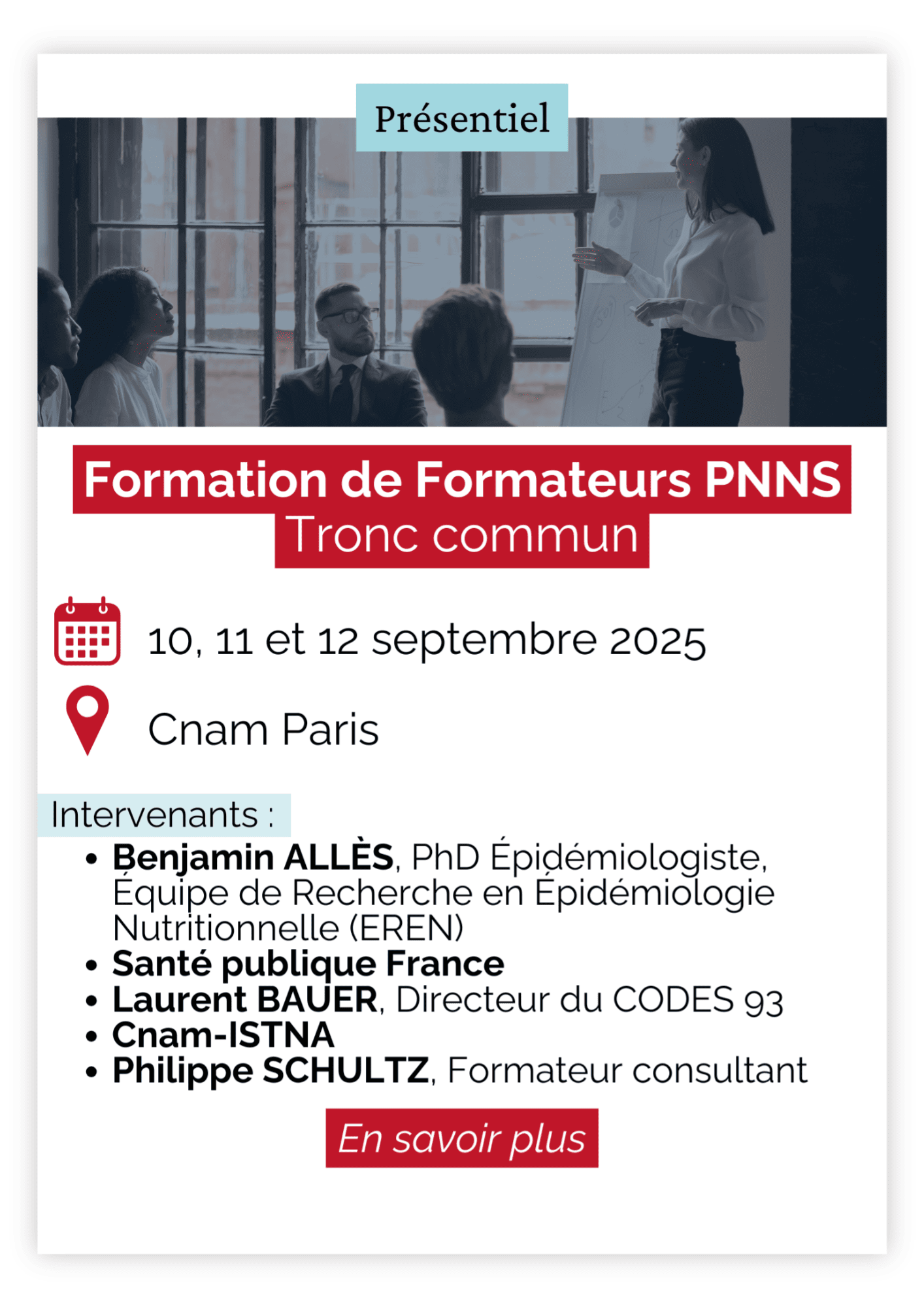Formation de Formateurs PNNS Tronc commun