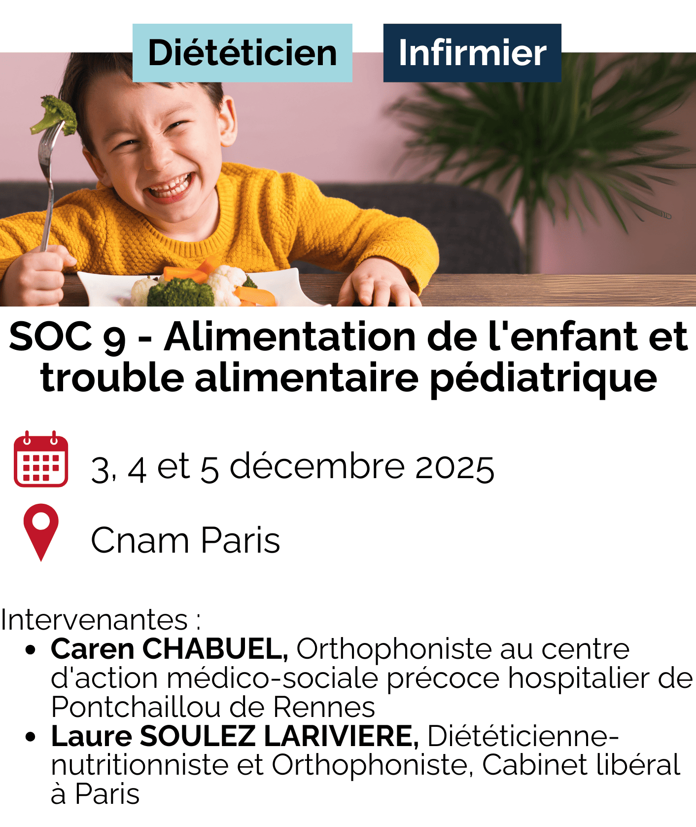 Alimentation de l'enfant et trouble alimentaire pédiatrique