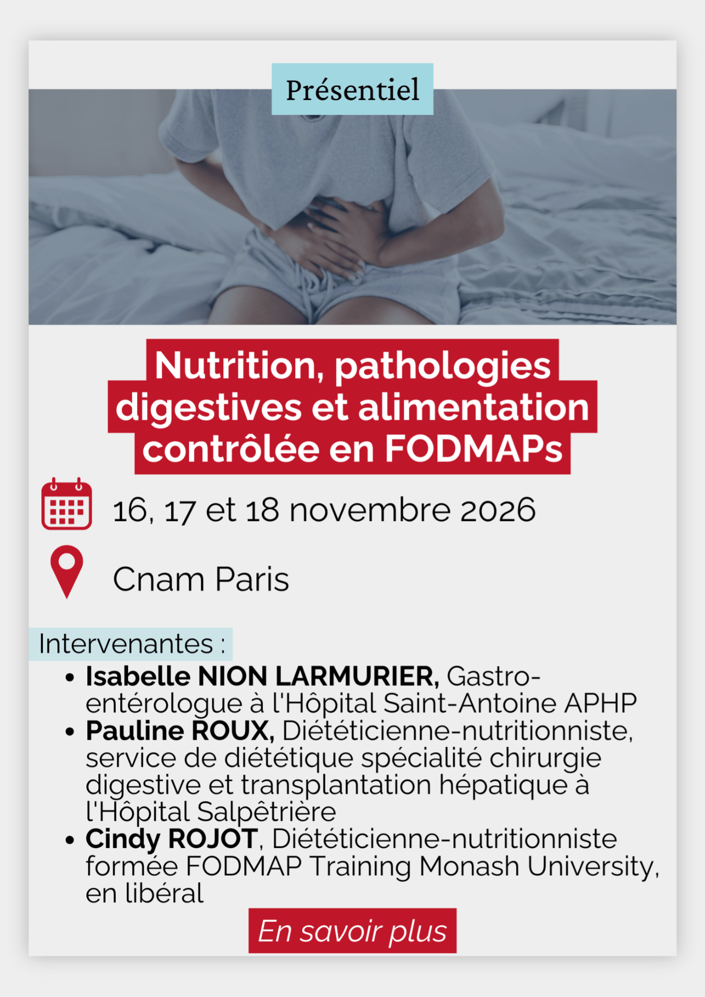Nutrition, pathologies digestives et alimentation contrôlée en FODMAPs