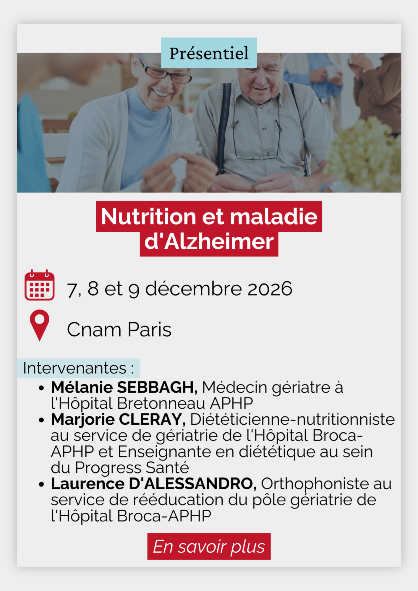 Nutrition et maladie d’Alzheimer