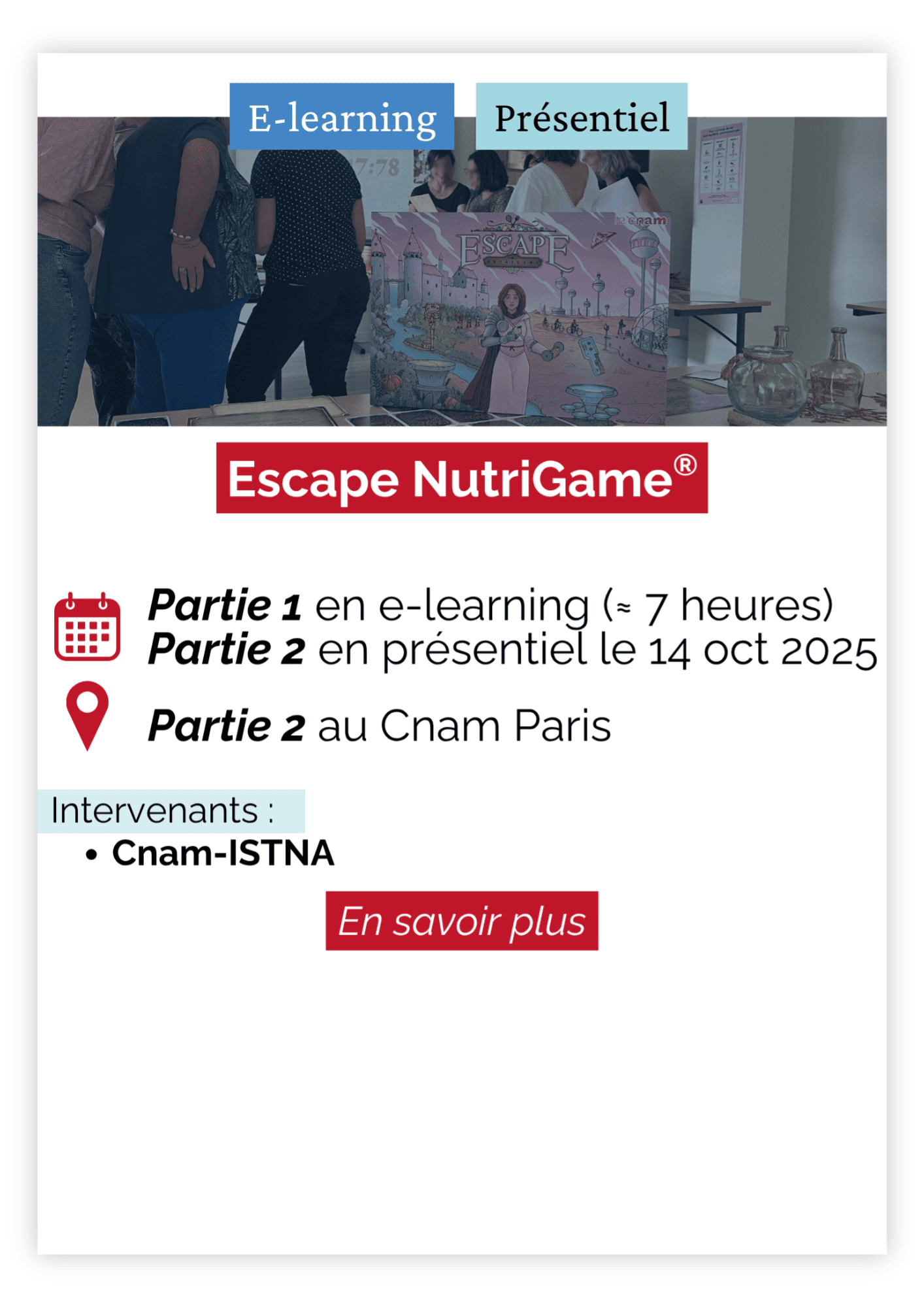 Formation Escape NutriGame