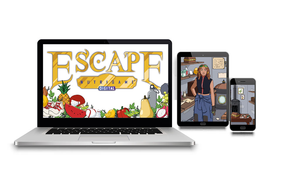 Escape NutriGame Digital, outil d'éducation pour la santé conçu par le Cnam-ISTNA