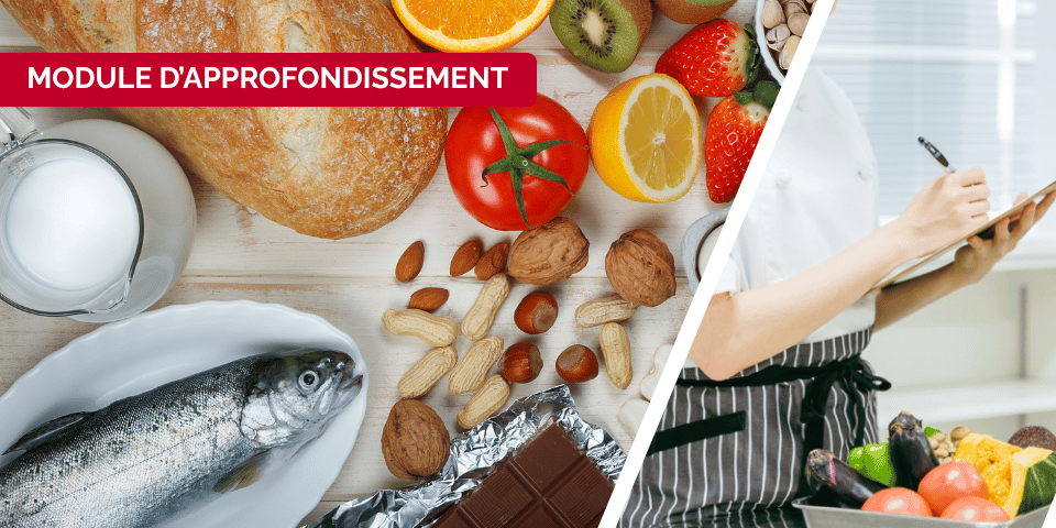 Le diététicien, acteur clé de la restauration collective – Module Allergies alimentaires