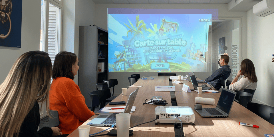 Formation Serious Game Carte sur table