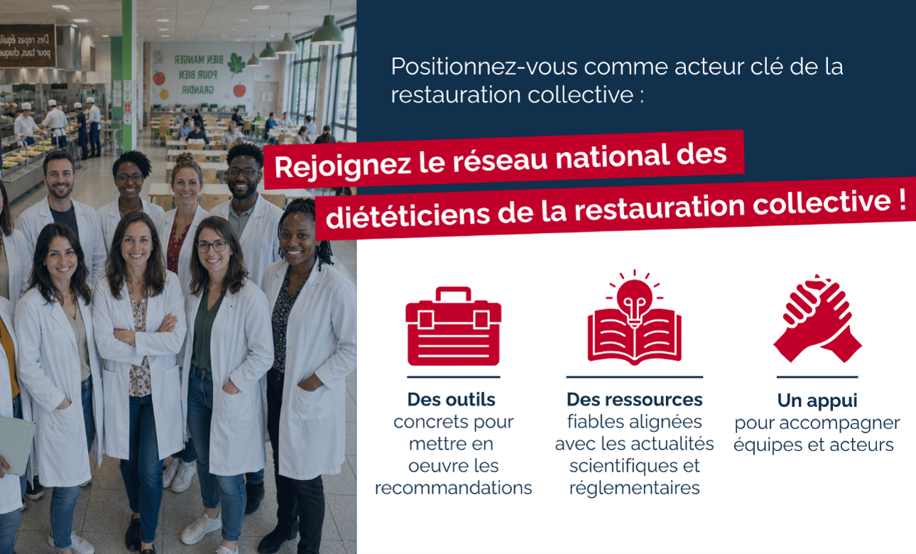 Parcours « Diététiciens-nutritionnistes, acteurs clés de la restauration collective »