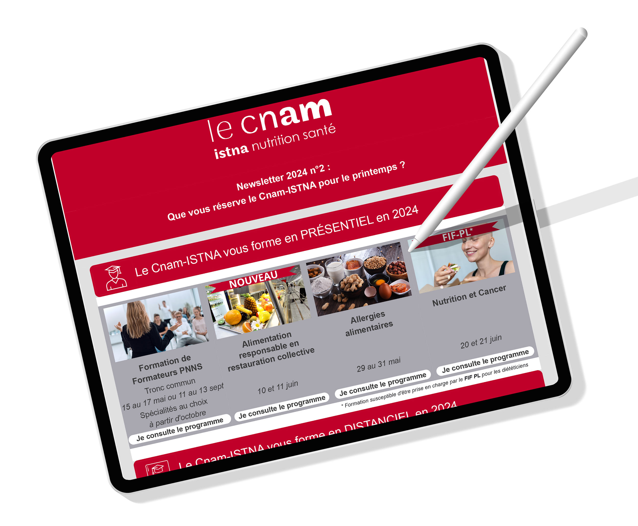 Newsletter du Cnam-ISTNA