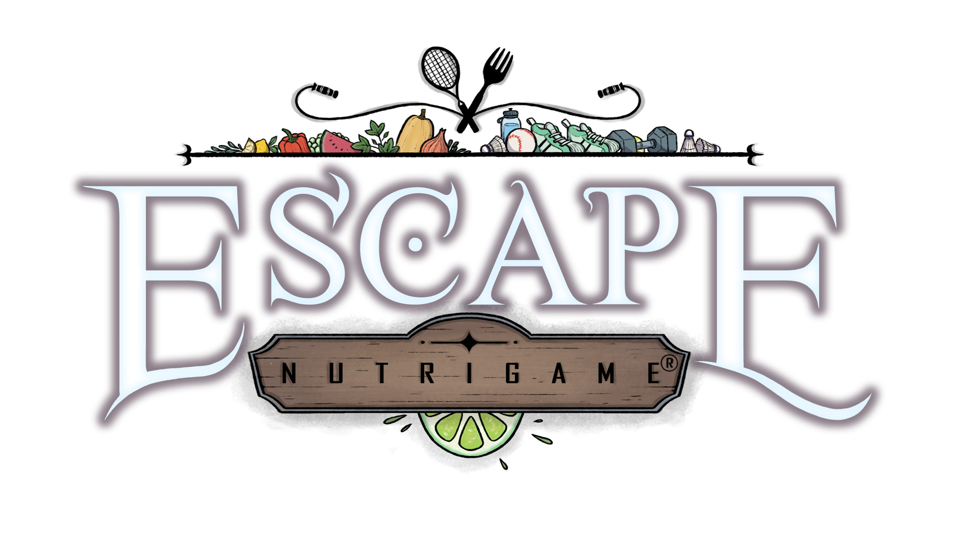 Logo Escape NutriGame, outil d'éducation pour la santé conçu par le Cnam-ISTNA