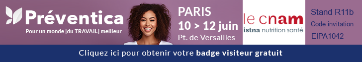 Cliquez ici pour obtenir votre badge visiteur gratuit