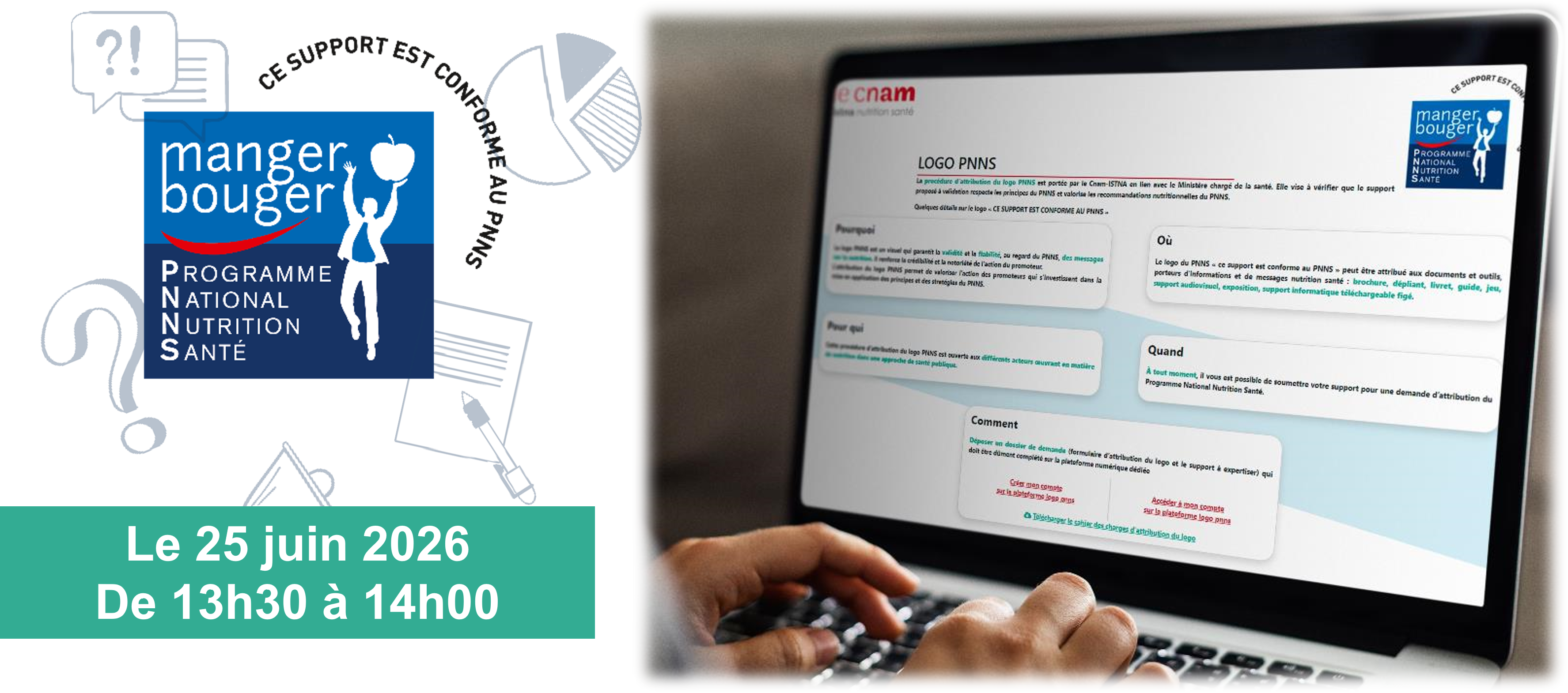 Webinaire « PNNS 5 & Procédure d’attribution du logo PNNS pour les supports »